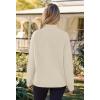 MEROKEETY Women’s Turtleneck Long Sleeve Sweater 2025 Fall Cozy Knit Loose Casual Trendy Pullover Tops Winter Clothes(Oatmeal)
