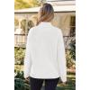 MEROKEETY Women’s Turtleneck Long Sleeve Sweater 2025 Fall Cozy Knit Loose Casual Trendy Pullover Tops Winter Clothes(Offwhite)