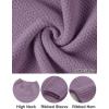 MEROKEETY Women’s Turtleneck Long Sleeve Sweater 2025 Fall Cozy Knit Loose Casual Trendy Pullover Tops Winter Clothes(Purple)