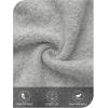 MEROKEETY Cardigan Sweaters for Women Fall Long Sleeve Cable Knit Button Open Front Casual Outerwear Coat(Gray)