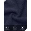 MEROKEETY Cardigan Sweaters for Women Fall Long Sleeve Cable Knit Button Open Front Casual Outerwear Coat(Navy)