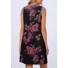 MEROKEETY Summer Spring Sun Dress for Women 2026 Beach Vacation Casual Sundress Sleeveless Tank Dresses Resort Cruise Wear(Blackfloral)