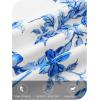MEROKEETY Summer Spring Sun Dress for Women 2026 Beach Vacation Casual Sundress Sleeveless Tank Dresses Resort Cruise Wear(Bluefloral)