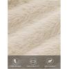 MEROKEETY Women’s 2025 Winter Coats Furry Faux Fur Jackets Long Sleeve Coat Trendy Warm Outerwear with Pockets(Apricot)