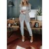 MEROKEETY Women’s 2026 Long Sleeve Cable Knit Cardigan Sweaters Open Front Fall Outerwear Coat Pockets(Light Grey)