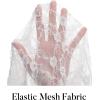 MEROKEETY Womens 2026 Mesh Sheer Lace Long Sleeve Top Sexy Y2k Mock Neck See Through Shirt Blouses(White2)