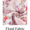 MEROKEETY Women’s 2026 Spring Summer Floral Dress V Neck Short Sleeve Button A Line Boho Beach Flowy Vacation Dresses(Apricot)