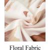 MEROKEETY Women’s 2026 Spring Summer Floral Dress V Neck Short Sleeve Button A Line Boho Beach Flowy Vacation Dresses(Khaki)