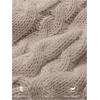 MEROKEETY Women’s Cable Knit Chunky Cardigan Sweaters 2025 Fall Winter Trendy Button Up Long Sleeve Coat(Sand)