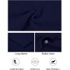 MEROKEETY Women’s Cardigan Sweaters 2026 Fall Open Front Oversized Button V Neck Loose Soft Knit Outwear(Navy)