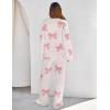 MEROKEETY Women’s Lounge Sets 2026 Fall Fashion 2 Piece Outfits Sweater Pajama Set Fuzzy Loungewear Matching Winter Clothes(Bowbeige)