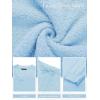 MEROKEETY Women’s Lounge Sets 2026 Fall Fashion 2 Piece Outfits Sweater Pajama Set Fuzzy Loungewear Matching Winter Clothes(Lightblue)