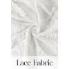 MEROKEETY Women’s Spring Summer Lace Boho Dress 2026 Short Sleeve Eyelet Floral Ruffle A Line Vacation Beach Mini Dresses(White)