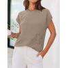 MEROKEETY Women’s Summer Short Sleeve Sweater Vest Flower Knit Loose Pullover Tank Tops 2026 Trendy Spring Cute Clothing(Oatmeal)