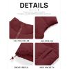 MEROKEETY Puffer Vest Women 2025 Fall Winter Sleeveless Jackets Lightweight Warm Stand Collar Quilted Zip Up Coat(Wine)