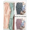 MEROKEETY Women’s 2026 Fall Waffle Knit Batwing Long Sleeve Cardigan Loose Open Front Sweater Coat(Dusty Green)