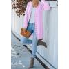 MEROKEETY Women’s 2026 Spring Long Sleeve Cardigan Sweater Lightweight Snap Button Down Open Front Casual Outfit(Purple)