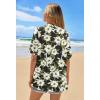 MEROKEETY Women’s 2026 Summer Lightweight Kimono Cardigan Short Sleeve Open Front Casual Loose Trendy Beach Cover Ups(Apricot)