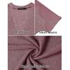 MEROKEETY Women’s 2026 Summer Lightweight Kimono Cardigan Short Sleeve Open Front Casual Loose Trendy Beach Cover Ups(Maroon)