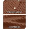 MEROKEETY Women’s Bodycon Sweater Dress 2025 Fall Winter Long Sleeve Button Crew Neck Ribbed Knit Midi Work Dresses(Brown)