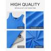 MEROKEETY Women’s Boho Maxi Sundress 2026 Summer Beach Dress Scoop Neck Sleeveless Loose Tank Dress(Royalblue)