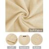 MEROKEETY Women’s Lightweight Cardigan Summer Long Open Front Button Down Trendy Loose Outwear with Pockets(Apricot)