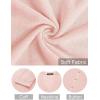 MEROKEETY Women’s Lightweight Cardigan Summer Long Open Front Button Down Trendy Loose Outwear with Pockets(Lightpink)