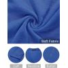 MEROKEETY Women’s Lightweight Cardigan Summer Long Open Front Button Down Trendy Loose Outwear with Pockets(Royal)