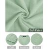 MEROKEETY Women’s Lightweight Cardigan Summer Long Open Front Button Down Trendy Loose Outwear with Pockets(Seagrass)