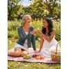 MEROKEETY Women’s Open Front Lightweight Cardigan 2026 Summer Casual Long Sleeve Button Beach Cover Up Tops(Dark Grey)
