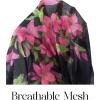 MEROKEETY Women’s Summer Floral Strapless Tube Dress Boho Off Shoulder Ruffle Tiered Mini Sundress(Black)