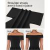 MEROKEETY Women’s Summer Off Shoulder Mini Dresses 2025 Ruffle A Line Cocktail Party Knit Dress(Black)