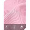 MEROKEETY Women’s Winter Spring Long Sleeve Bodycon Sweater Dress 2026 Fall Square Neck Ribbed Knit Party Maxi Dresses(Light Pink)