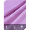 MEROKEETY Summer Spring Maxi Dresses for Women 2026 Beach Vacation Casual Short Sleeve Long T Shirt Dress with Pockets(Lavender)