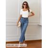 MEROKEETY Women’s Summer Ribbed T Shirts 2026 Square Neck Short Sleeve Slim Fit Knit Tee Tops Dressy Casual Trendy Clothes(White)