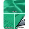 MEROKEETY Women’s 2026 Summer Sleeveless Midi Dress Square Neck Smocked Flowy A Line Beach Dresses(Green)