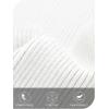 MEROKEETY Women’s Long Sleeve Ribbed Knit Bodysuits Scoop Neck Slimming Fit Fall Trendy Sweater Tops(White)