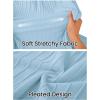 MEROKEETY Summer Sleeveless Casual Midi Dress 2026 Spring A Line Fringe Flowy Pleated Business Work Dresses(Blue)