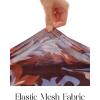 MEROKEETY Womens Spring Wedding Guest Dress 2026 Summer Beach Floral Cocktail Party Formal Ruffle Bodycon Maxi Dresses(Brown)