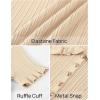 MEROKEETY Women’s Summer Ruffled Midi Dress 2026 Spring Bodycon Short Sleeve V Neck Button Business Cocktail Sweater Dresses(Apricot)