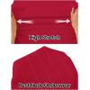 MEROKEETY Womens Summer V Neck Knit Tank Top 2026 Spring Sleeveless Sweater Vest Business Casual Shirt Outfit Fashion Clothes(Red)