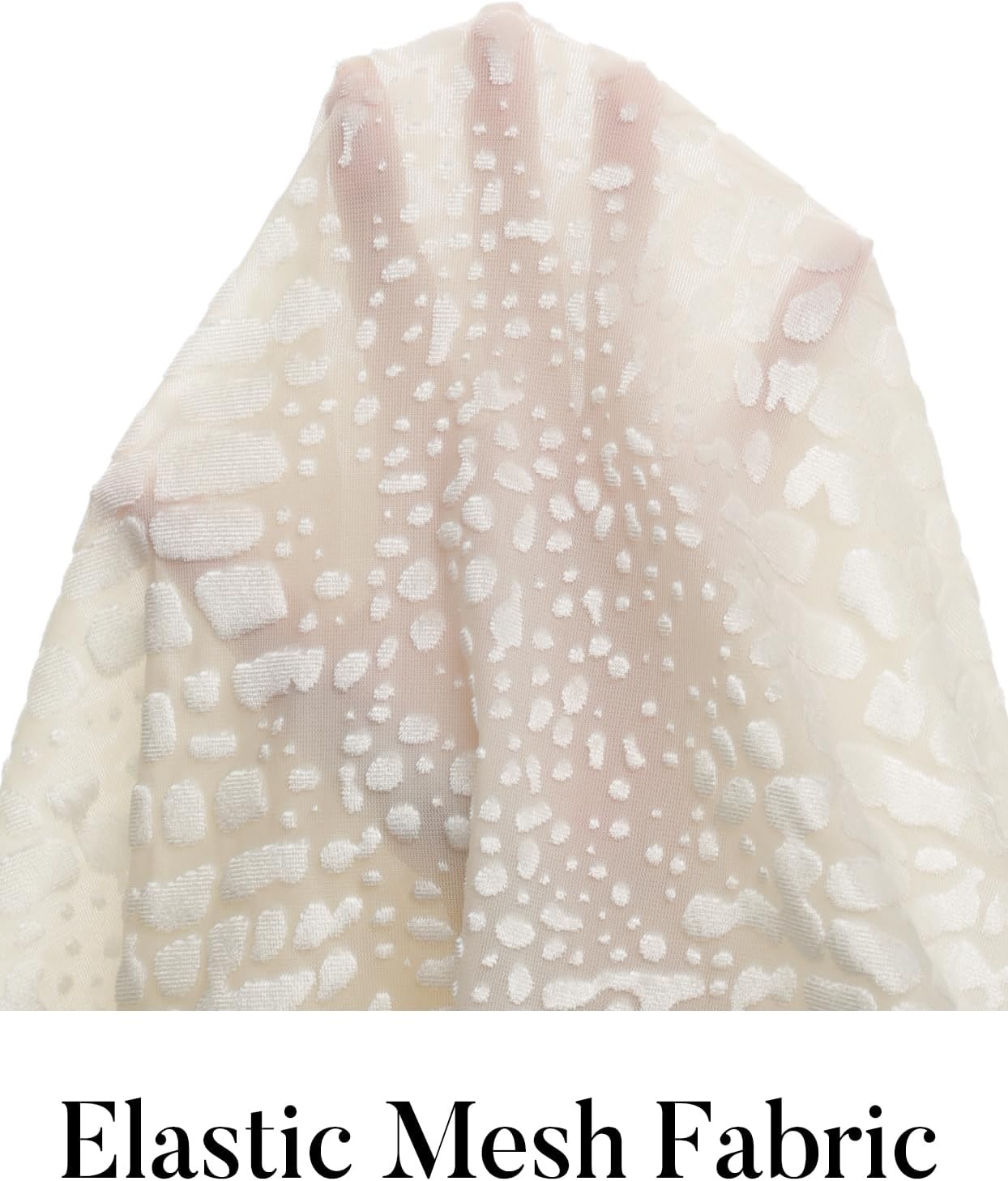 image:imageMEROKEETY Womens Mesh Sheer Lace Long Sleeve Tops 2026 See Through Mock Neck Shirt Fashion Blouses Date Night Outfit ClothesLeopardwhite