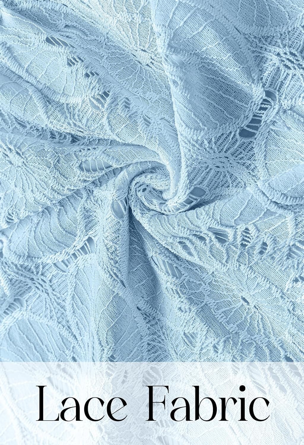 image:imageMEROKEETY Womens Summer Lace Boho Mini Dress 2026 Short Sleeve Floral Eyelet A Line Vacation Beach Short SundressBlue