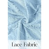 MEROKEETY Women’s Summer Lace Boho Mini Dress 2026 Short Sleeve Floral Eyelet A Line Vacation Beach Short Sundress(Blue)