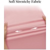 MEROKEETY Women’s Fall Asymmetrical Lace Boat Neck Long Sleeve Ribbed Tops | Fitted T-Shirt, Ruched Accent, Side Slit Clothes, Stretchy Knit Fabric, Work Blouses, Y2K Going Out Outfits, Fashion Clothing(Pink)