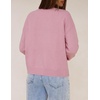 MEROKEETY Women’s Fall Floral Button Up Cute Cozy Cardigan Sweaters Trendy | Long Sleeve, 3D Flowers, Ribbed Knit Details, Lightweight Knit Fabric, Loose Fit Outfits, Warm Coat, 2026 Winter Clothes(Pink)
