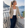 MEROKEETY Women’s Fall Lightweight Crochet Cardigan Sweaters Trendy | Trendy Sweater, Long Sleeve, V Neck, Button Down, Pointelle Knit, Scalloped Trim, Fashion Layer Tops, Soft Breathable Clothes(Khaki)