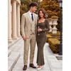 MEROKEETY Women’s Fall Wedding Guest Long Sleeve Sparkly Bodycon Maxi Dress | Long Sleeve, Ruched, Square Neck, Fitted, Mermaid Hem, Glitter, Cocktail Party, Elegant, Evening Gown, Prom, Long Dresses(Coffee)