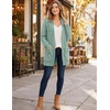 MEROKEETY Women’s 2026 Long Sleeve Cable Knit Cardigan Sweaters Open Front Fall Outerwear Coat Pockets(Sage)
