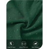 MEROKEETY Womens Fall Long Sleeve Swiss Dots Boho Maxi Dress | Puff Sleeve,V Neck, Wedding Guest Cocktail Long Dresses, Double Layers, Tiered Hem, Elegant Classy, Modern Dress,Pockets(Dark Green)